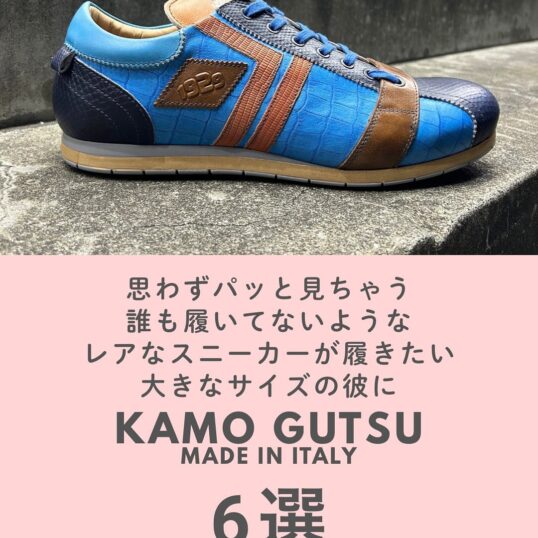 誰も履いてないようなレアなスニーカーを履きたい彼に