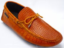 OROBIANCO GARDA2 BL/W+ライトブラウンワニ（ＡＲＡＮＣＩＯ）