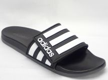 アディダス ADILETTE COMFORT ADJU EG1344ブラック/ホワイト