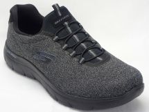 スケッチャーズ SUMMITS -FORTON 52813W-NVY 【WIDE】ブラック