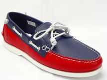 POLO RALPH LAUREN MERTON RB01【Dワイズ】 WH/NVネービーレッド