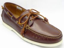 POLO RALPH LAUREN MERTON RB01【Dワイズ】 NV/RDタン