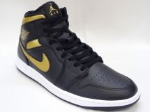 ナイキ　AIR JORDAN 1 MID DQ8426-060ブラックゴールド/ホワイト