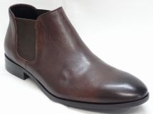 whoop-de-doo フープディドゥ シープレザーサイドゴアブーツ 20330223 DB