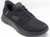 スケッチャーズ GO WALK FLEX HANDS UP【エクストラワイド幅】 216324WW-BRNブラック