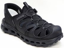 スケッチャーズ GLIDE-STEP TRAIL SANDAL 237473-BBK