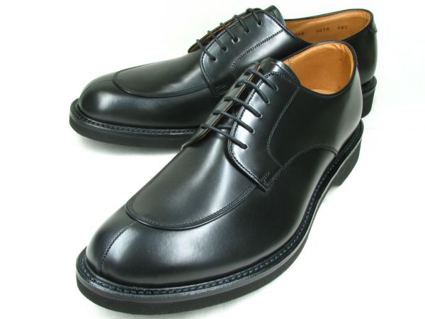 REGAL ブラック ドレスシューズ　サイズ25EE リーガルREGALREGAL 907 BL 【4E】 BL｜男の大きな靴の
