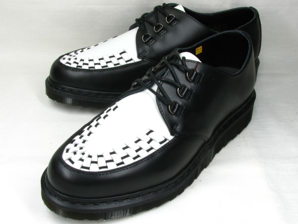 ドクターマーチンDRMARTENCREEPERS BECK BL／WH