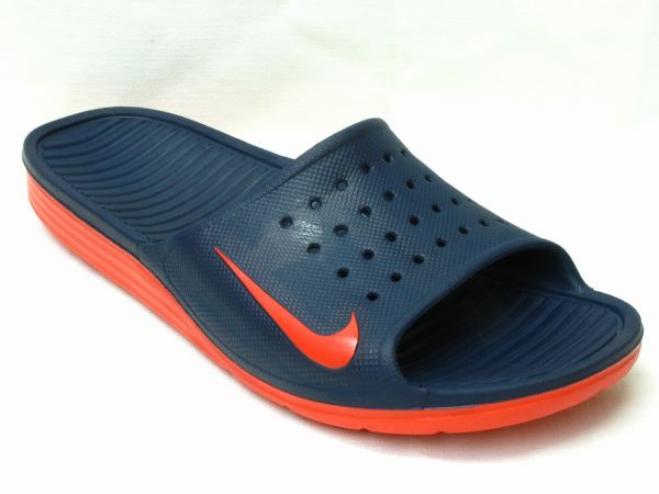 ナイキnikeソーラーソフト スライド 434 男の大きな靴の専門店 ビッグ ビー