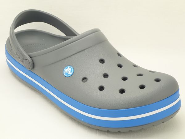 クロックス　クロックバンド CROCS GY/BU