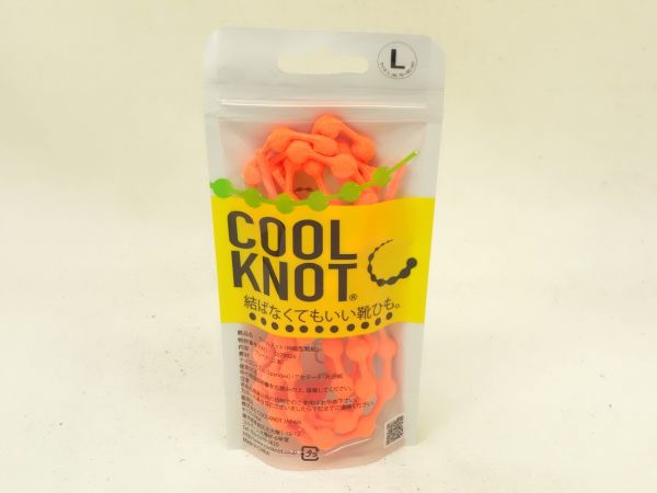 結ばない靴ひも COOLKNOT　クールノット HA75A OR