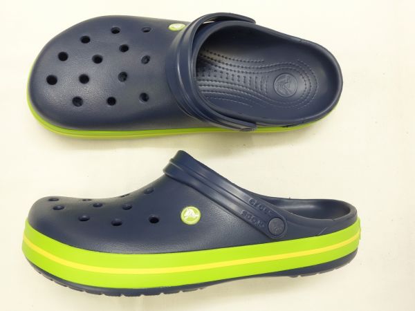 クロックス クロックバンド CROCS NV/GR