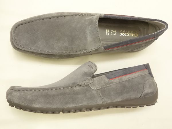 ジェオックス SNAKE MOCASSINO U0207B GY