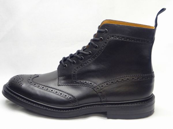 トリッカーズ Tricker's 5634-9 STOW BLACK CALF