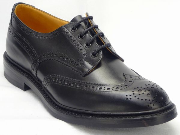 トリッカーズ Tricker's 5633-38 BOURTON BLACK CALF DERBY