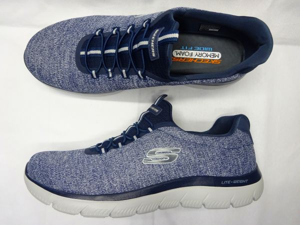 スケッチャーズ SUMMITS -FORTON 52813W-NVY 【WIDE】