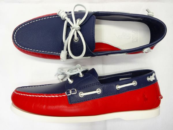 POLO RALPH LAUREN MERTON RB01【Dワイズ】 NV/RD