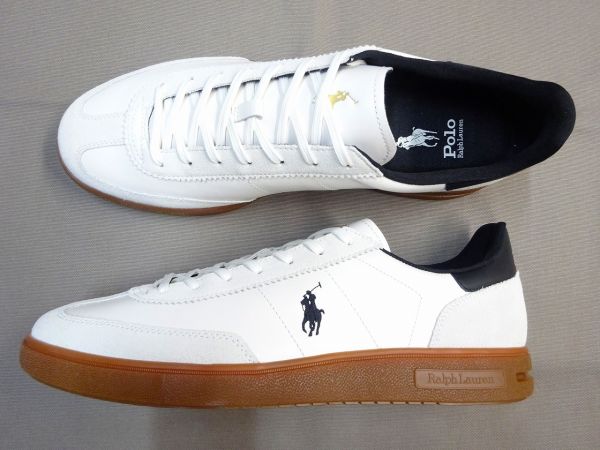 POLO-RALPH LAUREN BEDFORD PP-SK-LTL WHITE MU 【Dワイズ】 809961181001