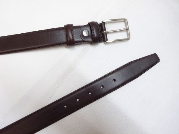BELTベルト CINTURIFICIO LBN 80901-SQ DB 134cm(サイズ調整可能)