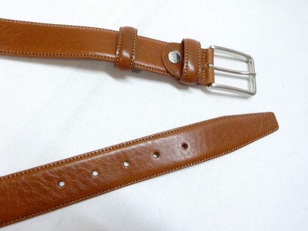 BELTベルト CINTURIFICIO LBN 80901-SQ BR 134cm(サイズ調整可能)