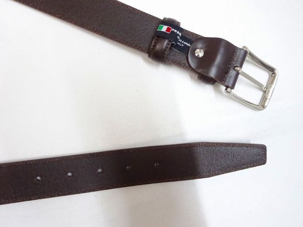 BELTベルト CINTURIFICIO LBN 80901-RO DB 134cm(サイズ調整可能)