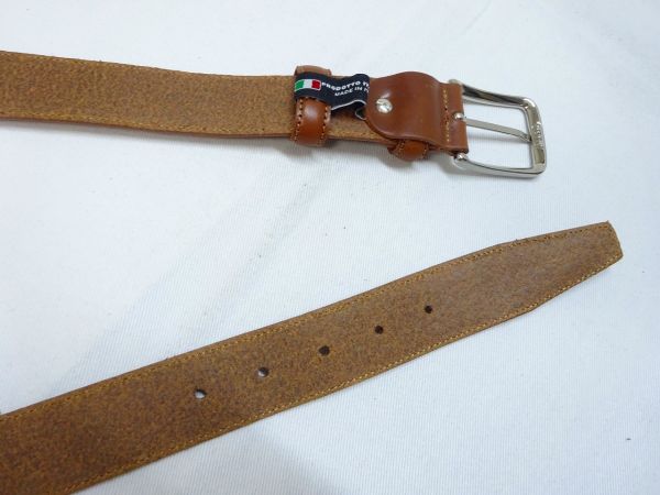 BELTベルト CINTURIFICIO LBN 80901-RO BR 134cm（サイズ調整可能）