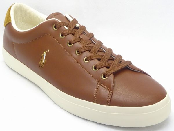 POLO-RALPH LAUREN LONGWOOD-SK-VLC CL TAN 【Dワイズ】 816879935001
