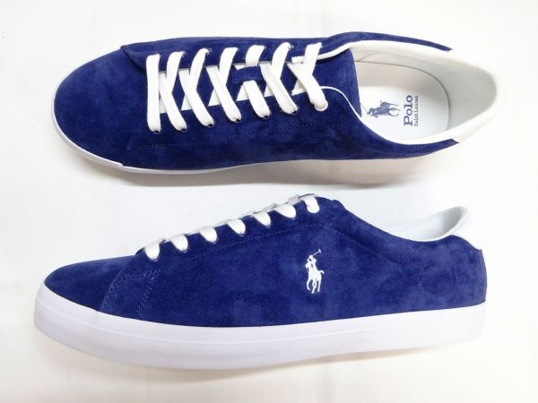 POLO-RALPH LAUREN LONGWOOD-SK-VLC NAVY 【Dワイズ】 816961259001
