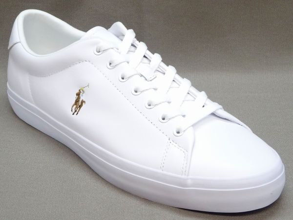 POLO-RALPH LAUREN LONGWOOD-SK-VLC WH 【Dワイズ】 816785025004