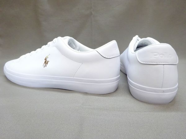 POLO-RALPH LAUREN LONGWOOD-SK-VLC WH 【Dワイズ】 816785025004