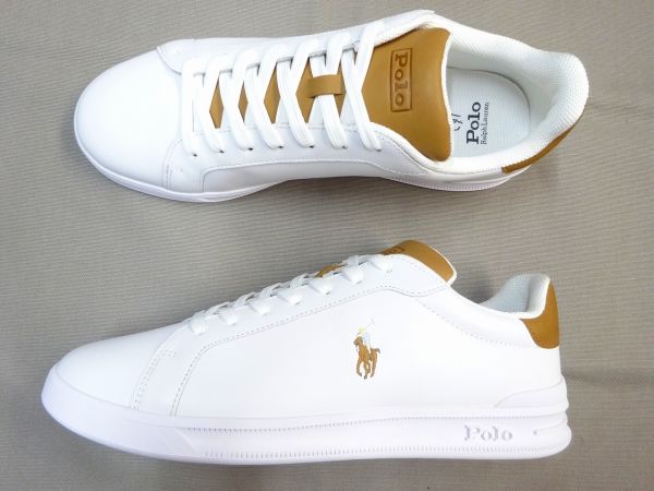 POLO-RALPH LAUREN HRT CT II-SK-ATH WH/TAN 809877598001