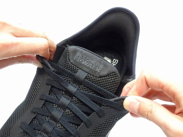 スケッチャーズ GO WALK FLEX HANDS UP【エクストラワイド幅】216324WW-BBK