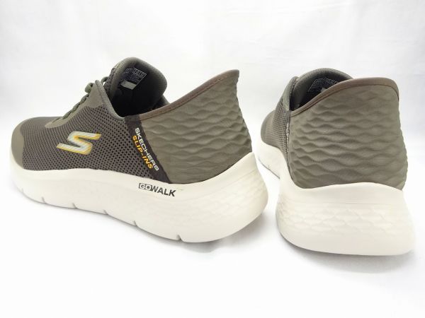 スケッチャーズ GO WALK FLEX HANDS UP【エクストラワイド幅】216324WW-BRN