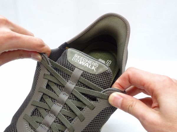 スケッチャーズ GO WALK FLEX HANDS UP【エクストラワイド幅】216324WW-BRN