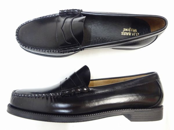 G.H.BASS WEEJUN2 LARSON MOC PENNY 11711D BL