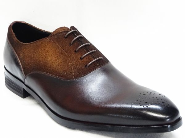 whoop-de-doo フープディドゥ コンビネーションドレスシューズ 25412701 BR