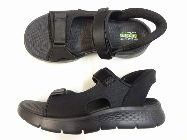 スケッチャーズ GO WALK FLEX SANDAL EASY ENTRY 229210-BKLM