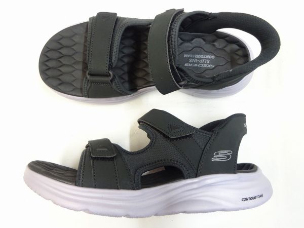 スケッチャーズ CONTOUR FOAM SANDAL-ZAYDER 232799-BLK