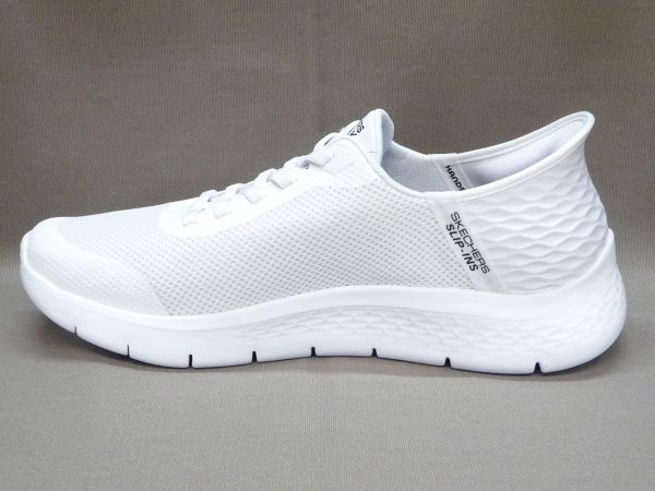 スケッチャーズ GO WALK FLEX HANDS UP【エクストラワイド幅】216324WW-WHT