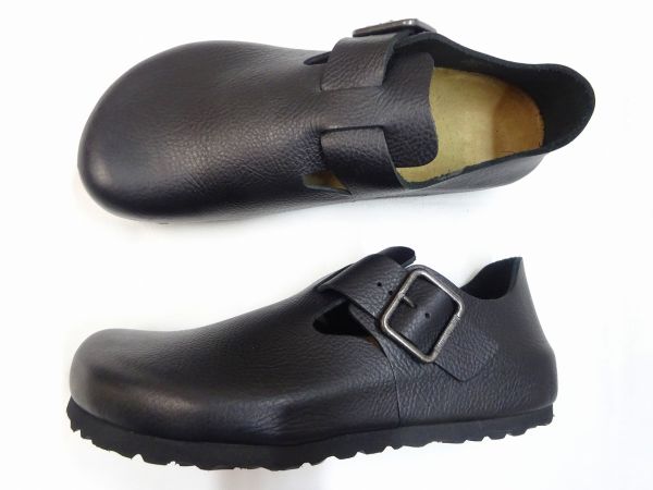 ビルケンシュトック LONDON WB LE 1030176 VINTAGE WOOD BLACK
