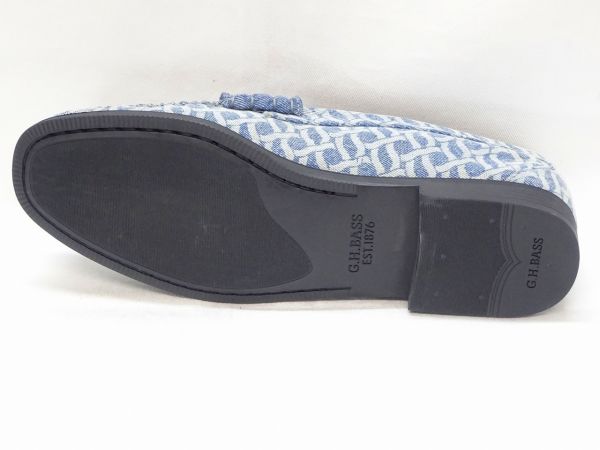 G.H.BASS EASY WEEJUN LINCOIN POP 91776 LIGHT BLUE DENIM