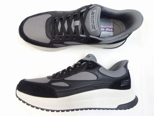 スケッチャーズ BOBS SQUAD 4 CORE LOOK 118412-BKGY