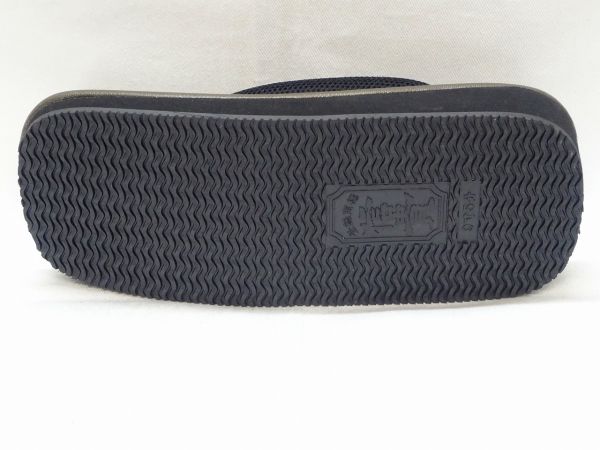 信貴 雪駄 黒アメ底 STK18 3L（9寸5分）